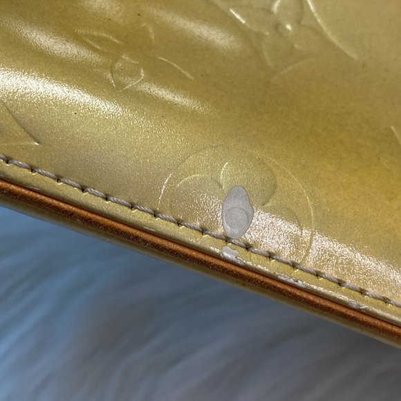 Louis Vuitton Butter Yellow Monogram Houston Vernis Tote - Picture 10 of 13